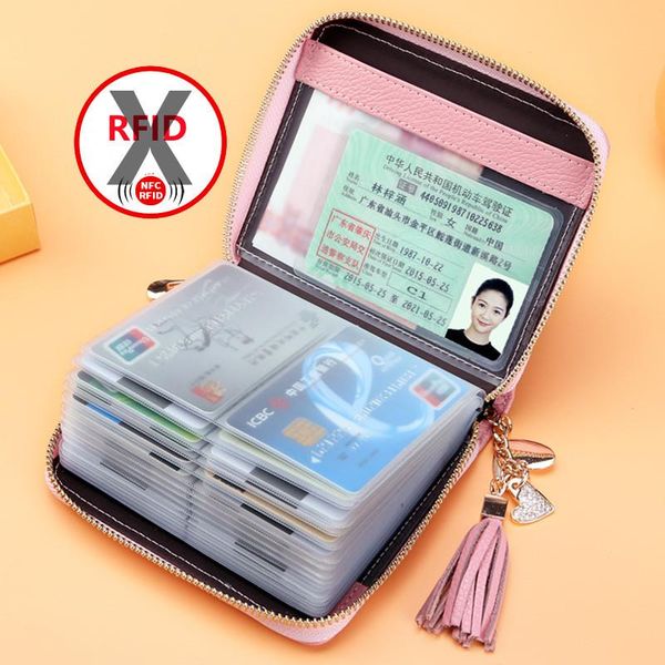 

card holders 1pc id wallet cash holder organizer case pack business bank package bag, Brown;gray