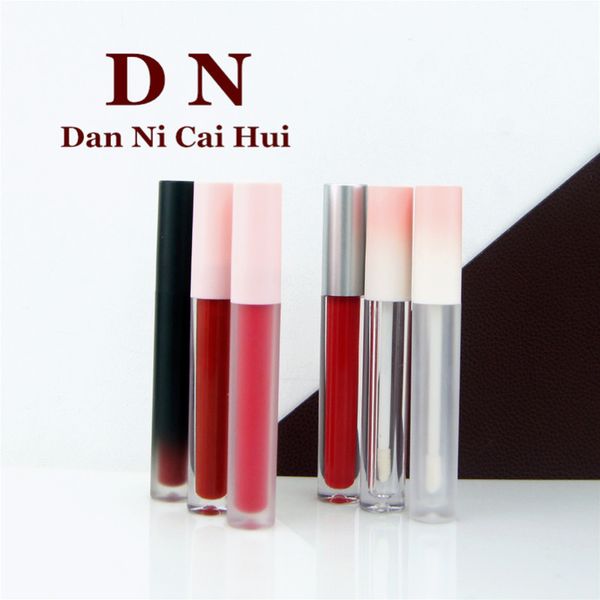 

factory wholesale design new color empty simple round multi color lip glaze eyelash tube cosmetic package
