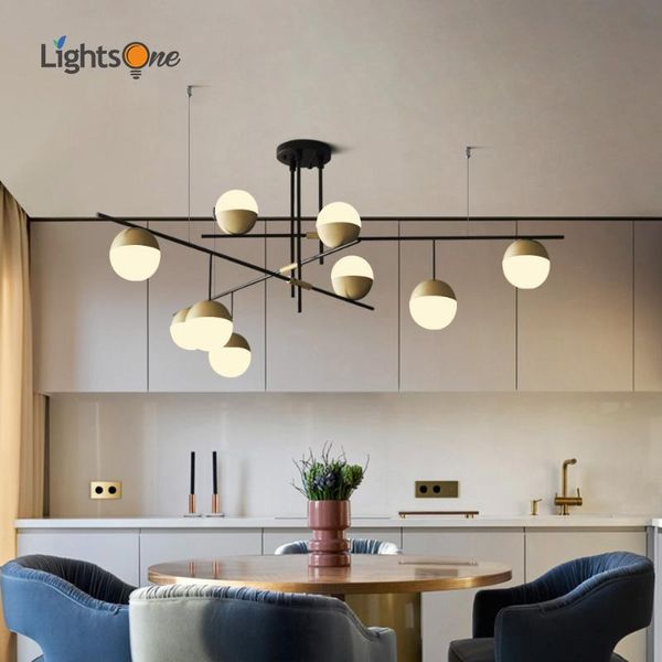 

pendant lamps postmodern luxury living room lamp designer nut creative personality villa restaurant glass ball lights