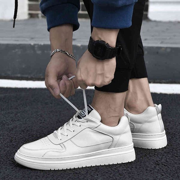 

dress shoes men leather low black white breathable fashion trend school spring sneaker soft sole team work shoes for men j8rj