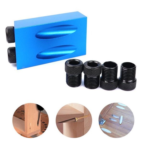 

professional hand tool sets 15 degree blue woodworking oblique hole locator borehole positioning drill three-point