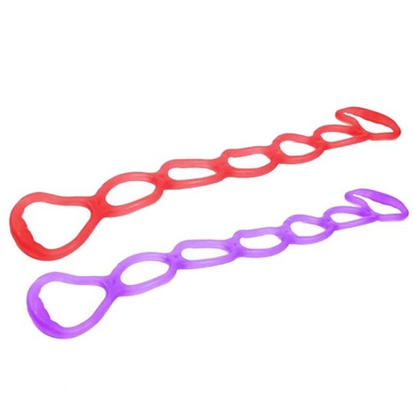 

resistance bands 7 ring stretch exercise band yoga stretching arm shoulders foot