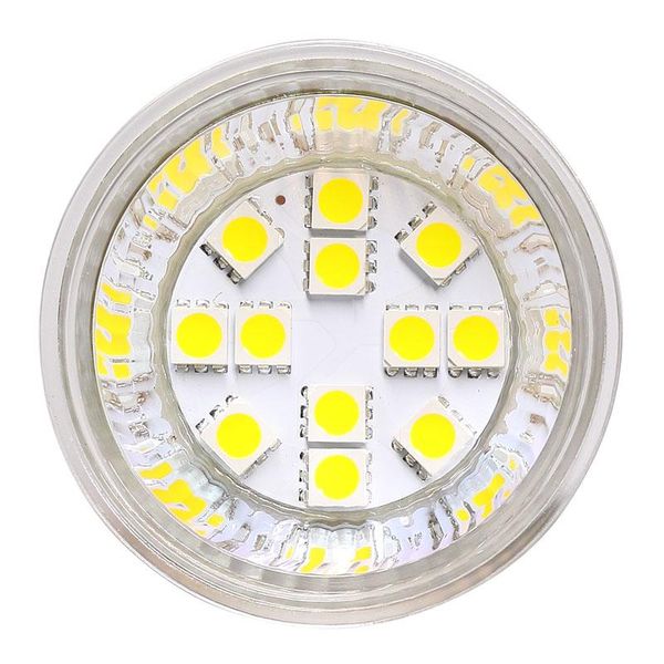 

bulbs ent smd led mr16 12leds 24v 2.4w support dimmable 2pcs/lot white / warm