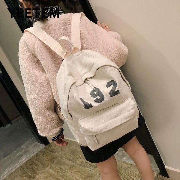 

backpack boolar children's schoolbag trend school supplies lightweight soft canvas wholesale fashion unisex