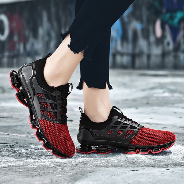 

wholesale fashion women mens running shoes triple black green red pvc runners jogging sports trainers sneakers size 36-46 code: 40-tk06
