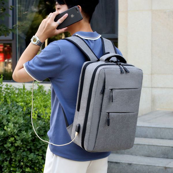 

2021 men's travel leisure business computer backpack korean fashion trend middle school student schoolbag travel backpack