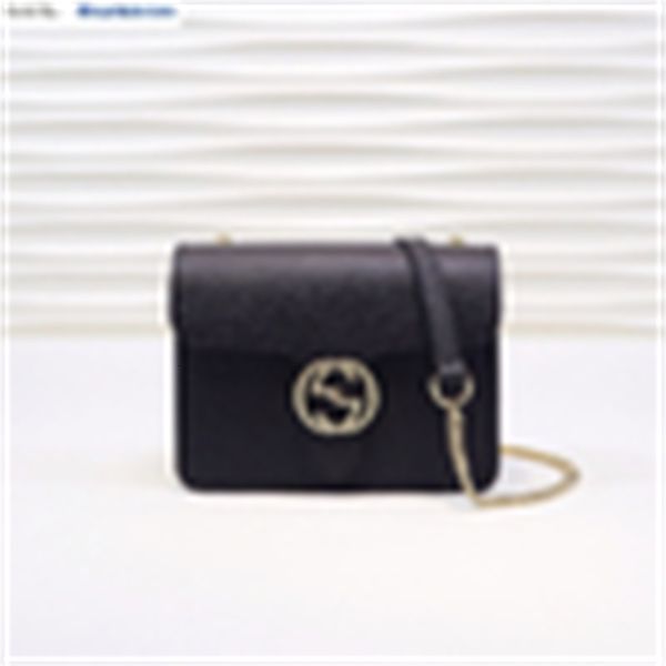 

iconic brand designer luxury totes q8rk 510304 new bags explosion black grain bags small square bag shoulder fquh women handbags cross body