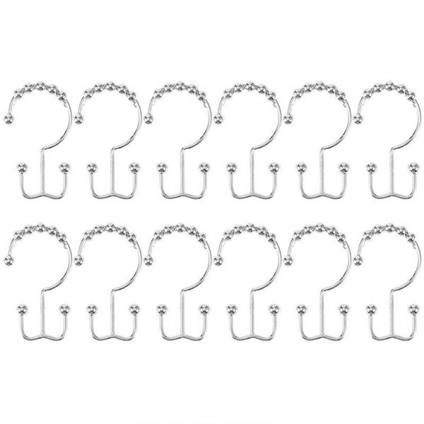 

curtain & drapes shower hooks durable rings for kitchen home