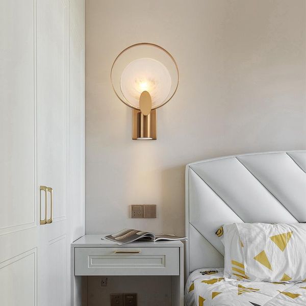 

simple modern living room wall lamp