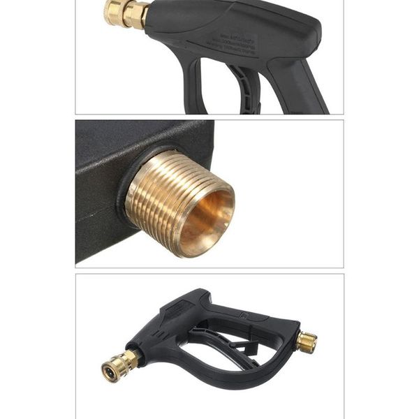 

water gun & snow foam lance high power washer with 5 quick connect nozzles washing tool accessories for motor auto cleaning garden watering