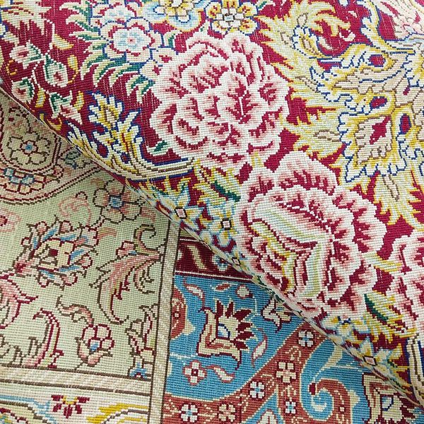 

carpets 6'x9' persian handmade silk carpet hand knotted rug factory wholesale with