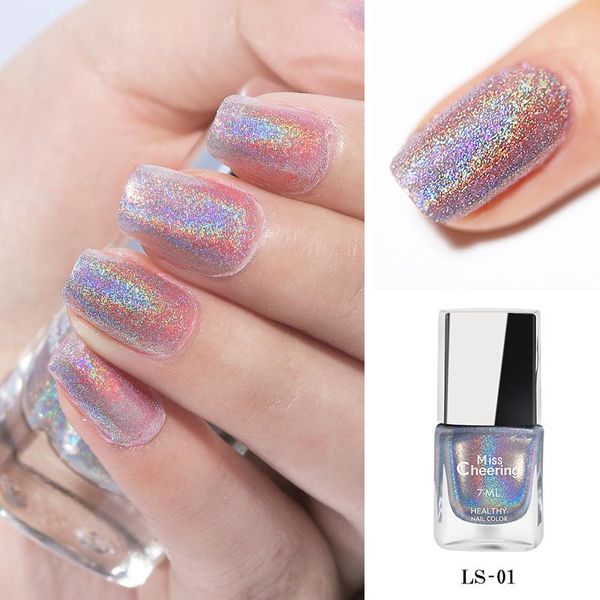 

nail polish 1pc diamond laser 7ml sequin colorful easy to color art decoration diy gel tslm1