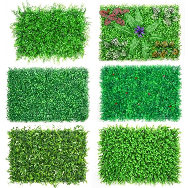

artificial plant wall 40x60cm plastic home garden tv background shop the mall decoration green carpet turf jungle party decorative flowers &