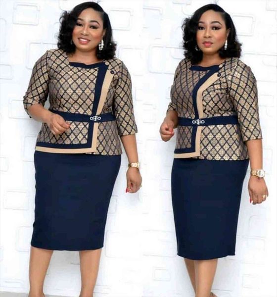 

african dashiki bazin riche clothing women dress autumn office aale bodycon elegant midi vestid, Black;gray