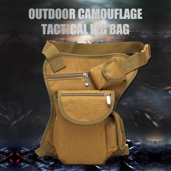 

below 10l 800d oxford cloth waist pouch sports bag leg fashion military pocket diagonal package convenient travel outdoor bags