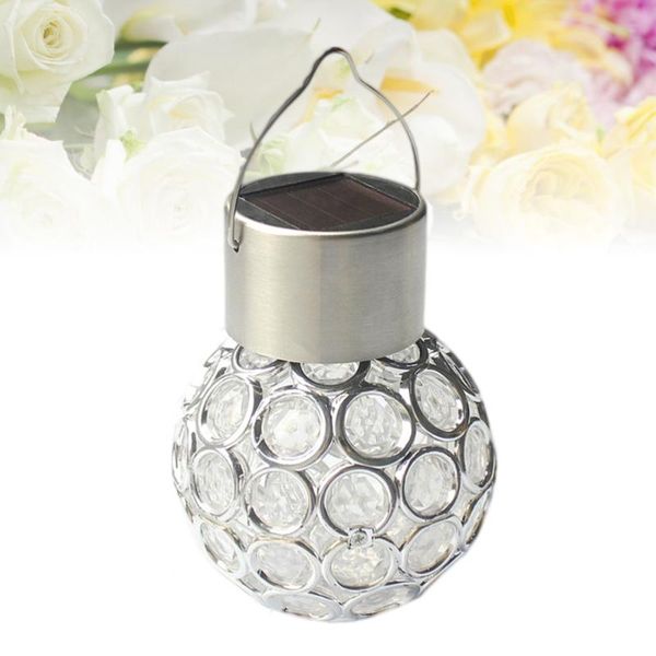 

solar lamps 2pcs hollow out led outdoor lamp garden yard landscape hanging colorful gradient