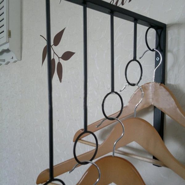 

clothing hanger 5 hooks laundry accessories organizer wall mount hangers & racks