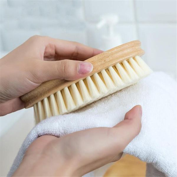 

multi-functional shoes brush sneaker boot brushes cleaner strong wood household laundry cleaning accessories clothing & wardrobe storage