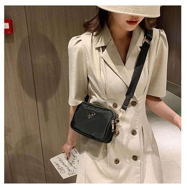 

messenger bags messenger bagsins messenger waterproof multi-layer zipper square small group women's bag single shoulder nylon cloth