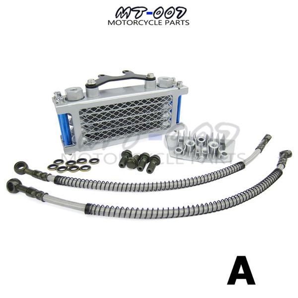 

oil cooler radiator engine dirt bike pitbike stunt atv monkey kayo irbis cr crf 50cc 70cc 90cc 110cc assembly