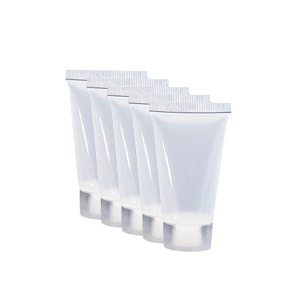 

travel split bottles plastic transparent portable fluid container mini leakproof bathroom lotion bottle travelling tools 5pc liquid soap dis