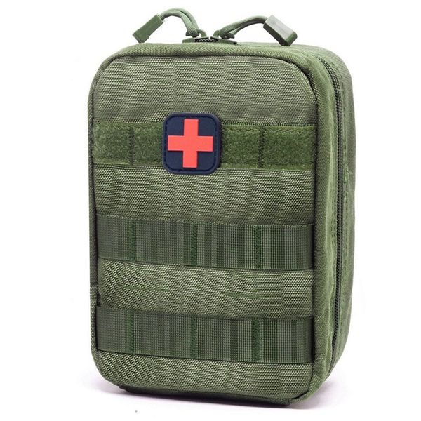 Borsa vuota per kit di emergenza Kit di pronto soccorso medico tattico Marsupio Campeggio esterna Escursionismo Viaggio Tattico Molle Pouch Mini Novità 2022