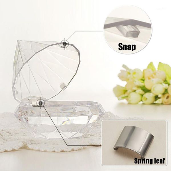 

12pcs/set eyelashes packaging box for 25mm thick long false reusable makeup storage transparent cover eyelash1