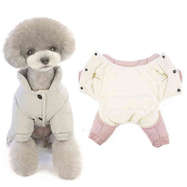 

small dog four legged cotton padded cloth winter teddy bear small autumn and ps warm pet