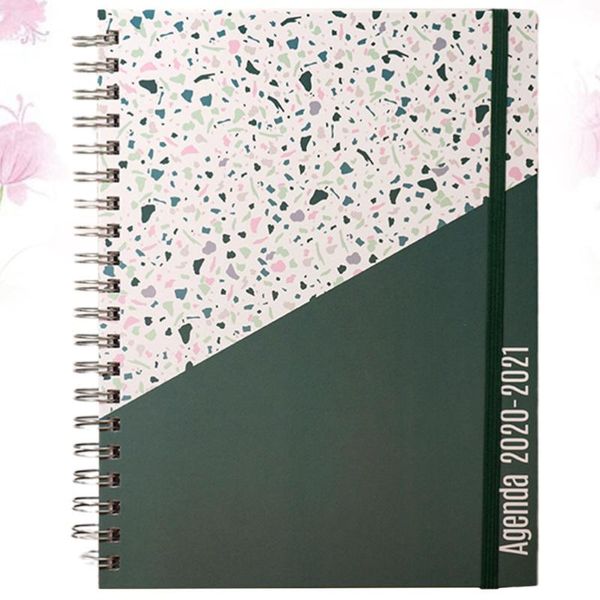 

1pc 2021 a4 prcatical notebooks simple cover notepad students stationery for diary journal travel notepads, Purple;pink
