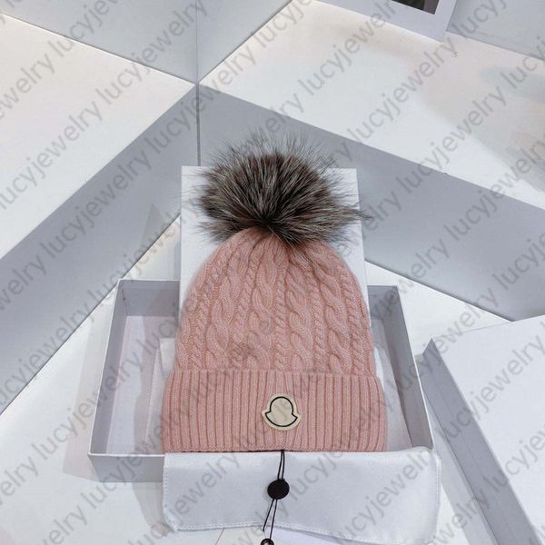 

designer beanie skull caps fashion warm hairball hats breathable bucket hat 8 color high quality, Blue;gray