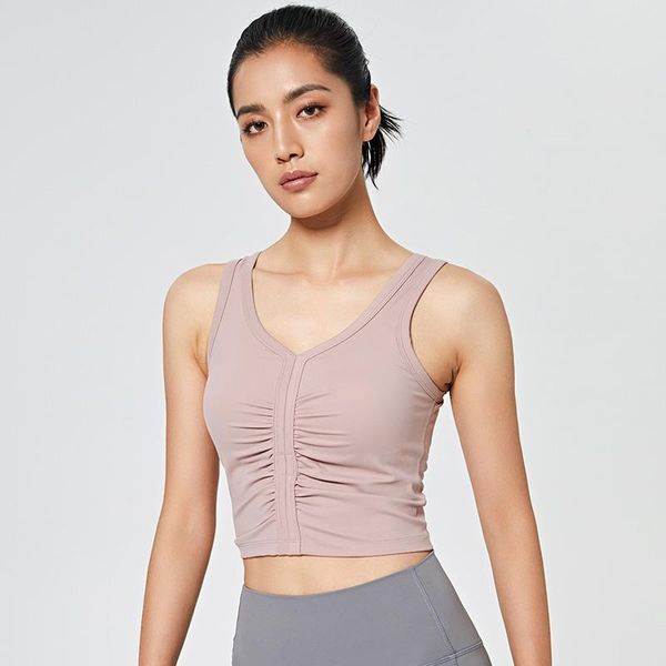 

yoga outfit quick-drying breathable sports bra running fitness crop push up shockproof sujetadores deportivos gym underwear