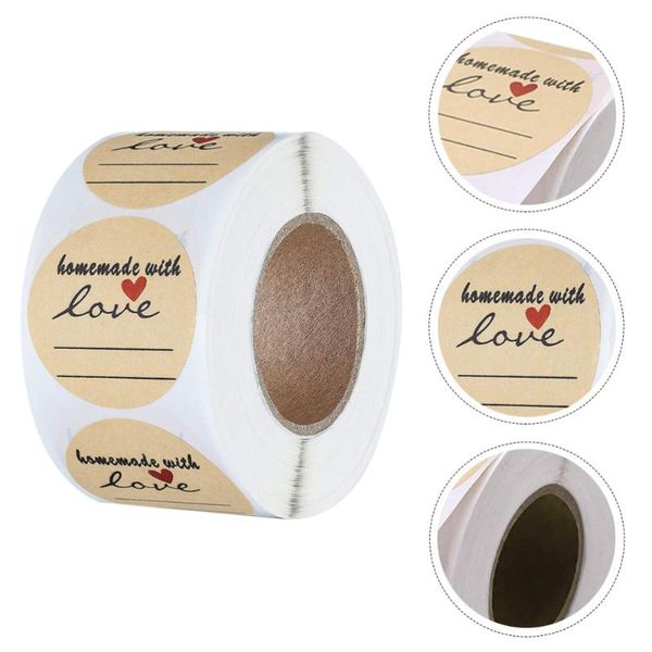 

roll delicate cake baking sticker self-adhesive stickers gift wrapping wrap