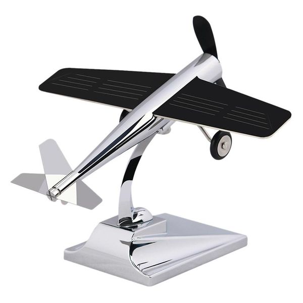 

car air freshener solar decoration energy aircraft model powered kit