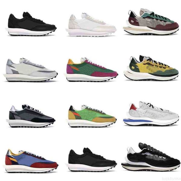 

authentic ld waffle dress shoes men women summit white black nylon blue multi vaporwaffle villain red neptune green sport fuchsia game sneak