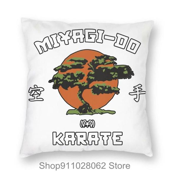 

miyagi banzai tree karate kids white throw pillows covers cases velvet pillowcase cushion 18x18 travel king size satin my pillow cushion/dec