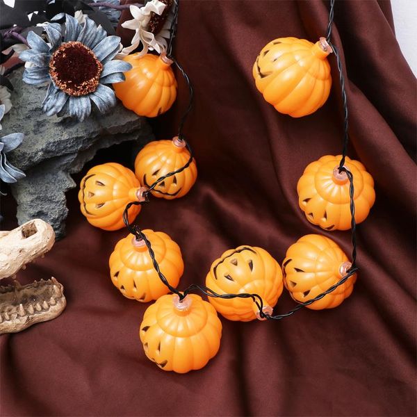 

party decoration glowing necklace light string pumpkin decorative for dancing