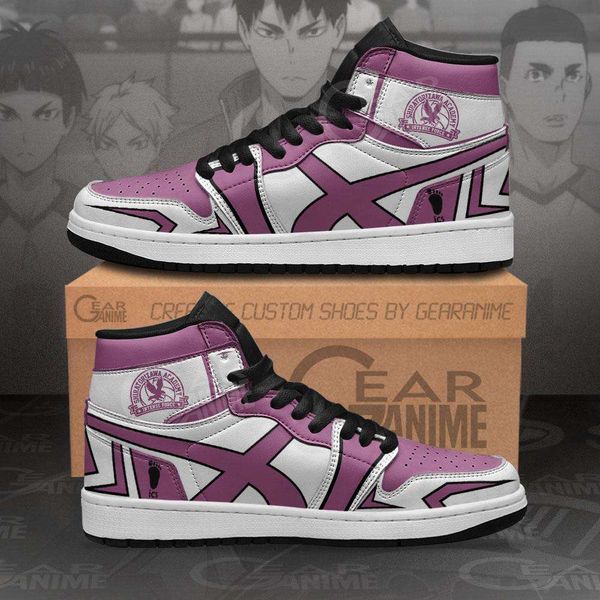 

shiratorizawa academy sho haikyuu custom anime shoes
