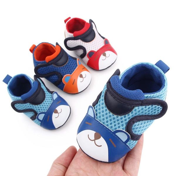 

first walkers cartoon bear mesh baby shoes breathable soft sole toddler