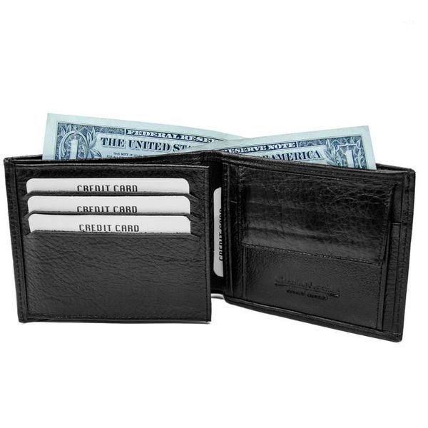 

wallets lederax ld160 genuine leather for men coin purses1, Red;black