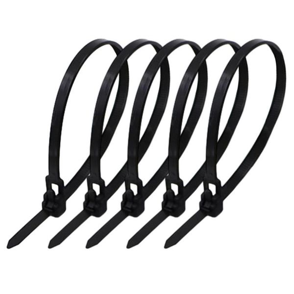 

professional hand tool sets 100pcs zip ties reusableÂ nylonÂ cableÂ ties heavy duty black detachable cable premium for cords cables wi