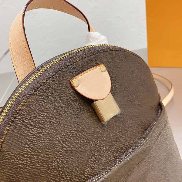 

shell bag messenger bags fashion letter double shoulder backpack zipper lock multi-pocket old flower back pack package 2021 women handbag