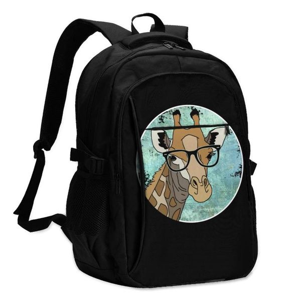 

backpack nerdy backpacks runner print novelty charging usb commuter bags