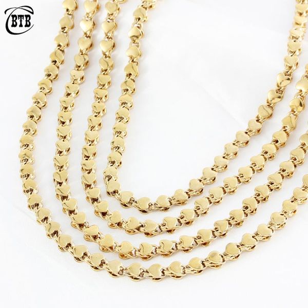 

chains muslim islamic classic luxury gold fashion peach heart women's necklace arabian jewelry holiday gifts various size options, Silver