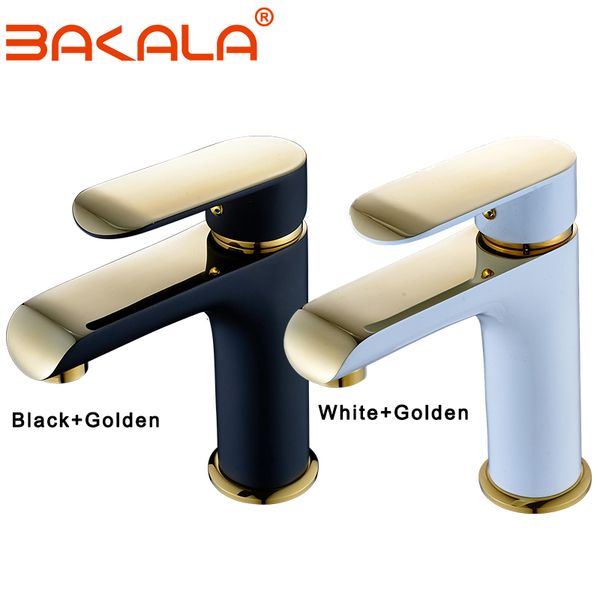 

bathroom sink faucets new brass basin black golden faucet mixer tap single handle and cold taps including accessories 5452