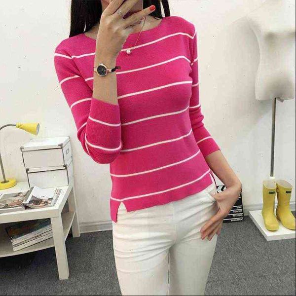 

In the Women Sweater spring of Korean short loose all match long sleeved Pullover slim coat primer, White;black
