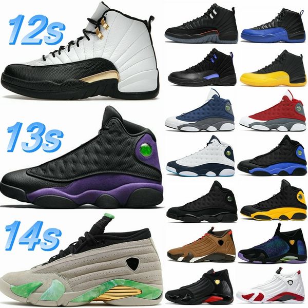 

13 13s basketball shoes court purple red flint hyper royal obsidian 12 12s flu game royalty niversity gold dark concord 14 14s low red