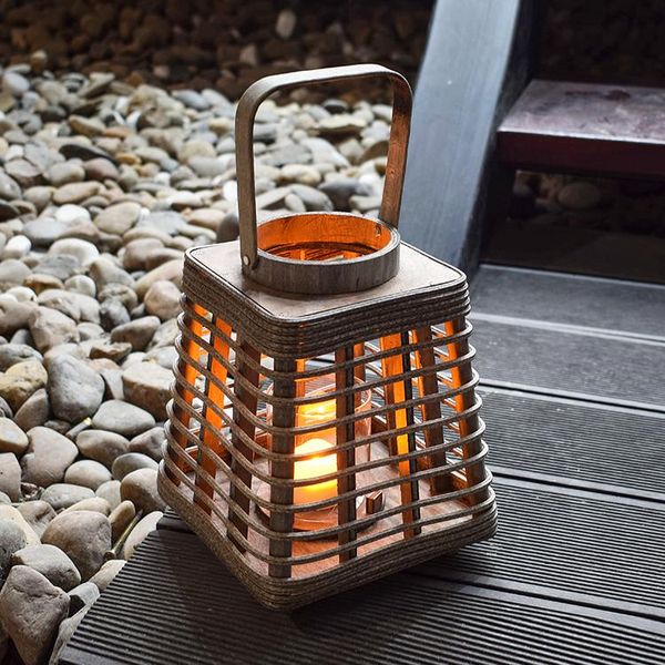

candle holders chinese retro rattan holder portable bamboo woven hollow hanging lantern portavelas modern home decor eb5zt