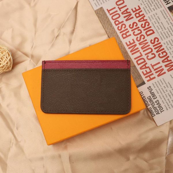 

card holders small volume, light weight bag simple design portable bus bank exempt postage gift boxes, Brown;gray