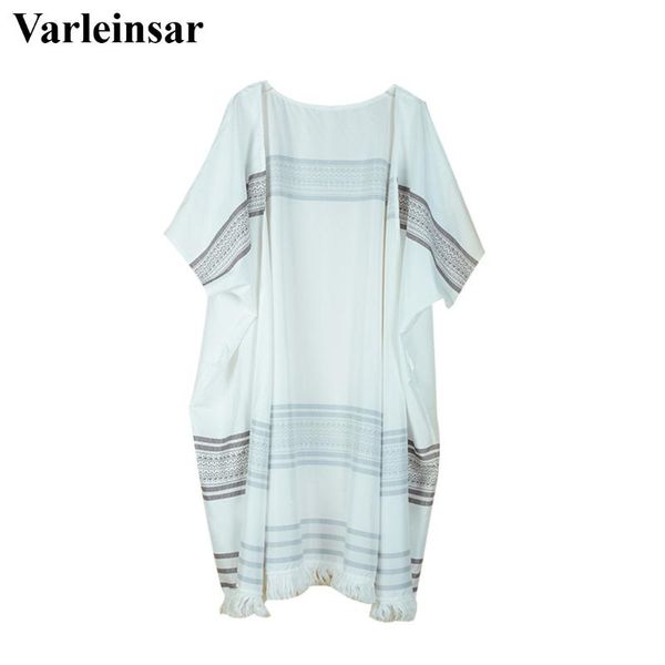 

chiffon sarong summer pareo beach cover up women tunics short sleeve dress wear swimwear vestidos v2744 women's, White;black