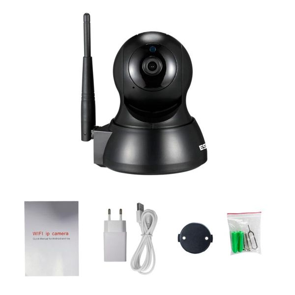 

cameras escam qf007 720p 1mp wifi ip camera night vision monitor